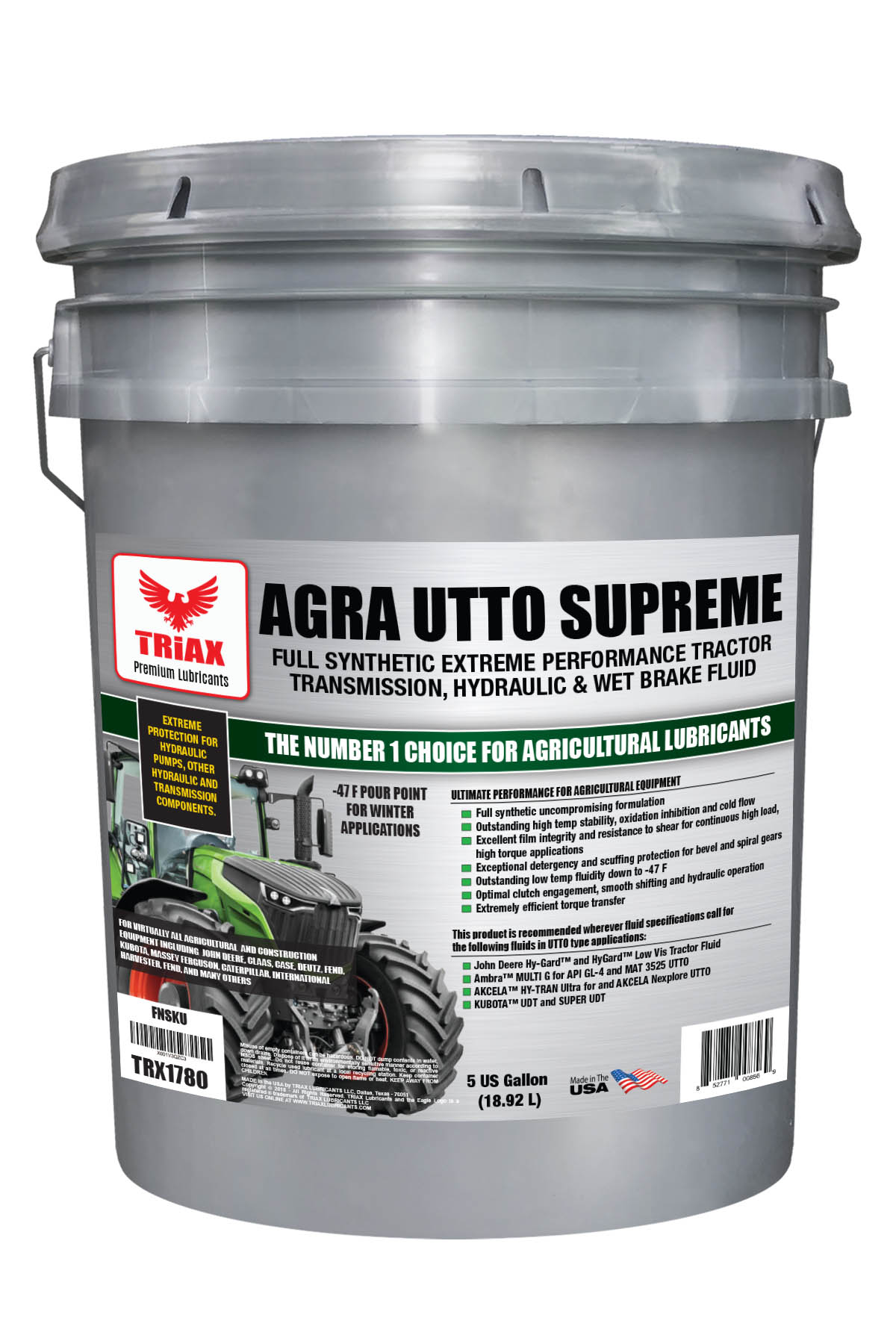 TRIAX Agra UTTO Supreme Tractor Hydraulic Oil